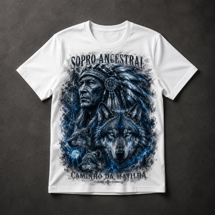 Camiseta Índio Lobos
