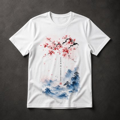 Camiseta Jardim da Tranquilidade