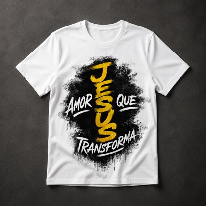 Camiseta Jesus Amor Transforma