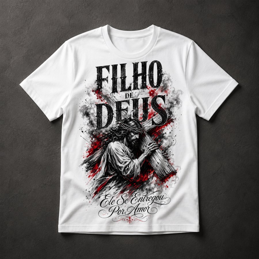 Camiseta Jesus Cristo Cruz