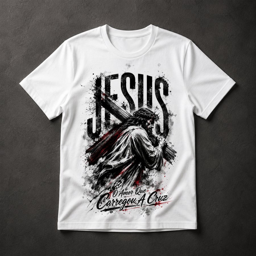 Camiseta Jesus Cruz