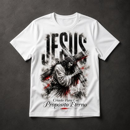 Camiseta Jesus Cruz
