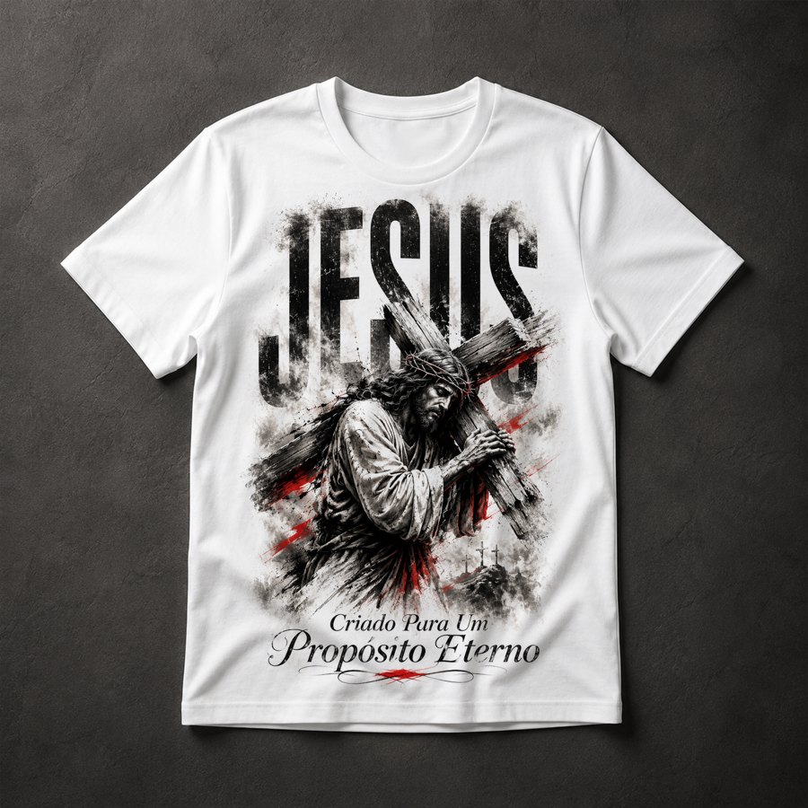 Camiseta Jesus Cruz