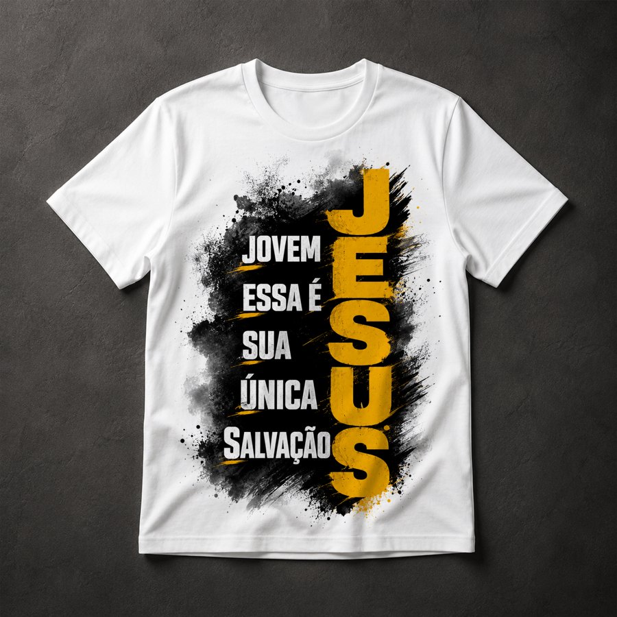 Camiseta Jesus Salvação