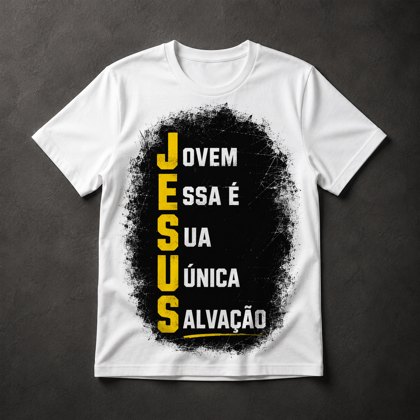 Camiseta Jesus Salvação