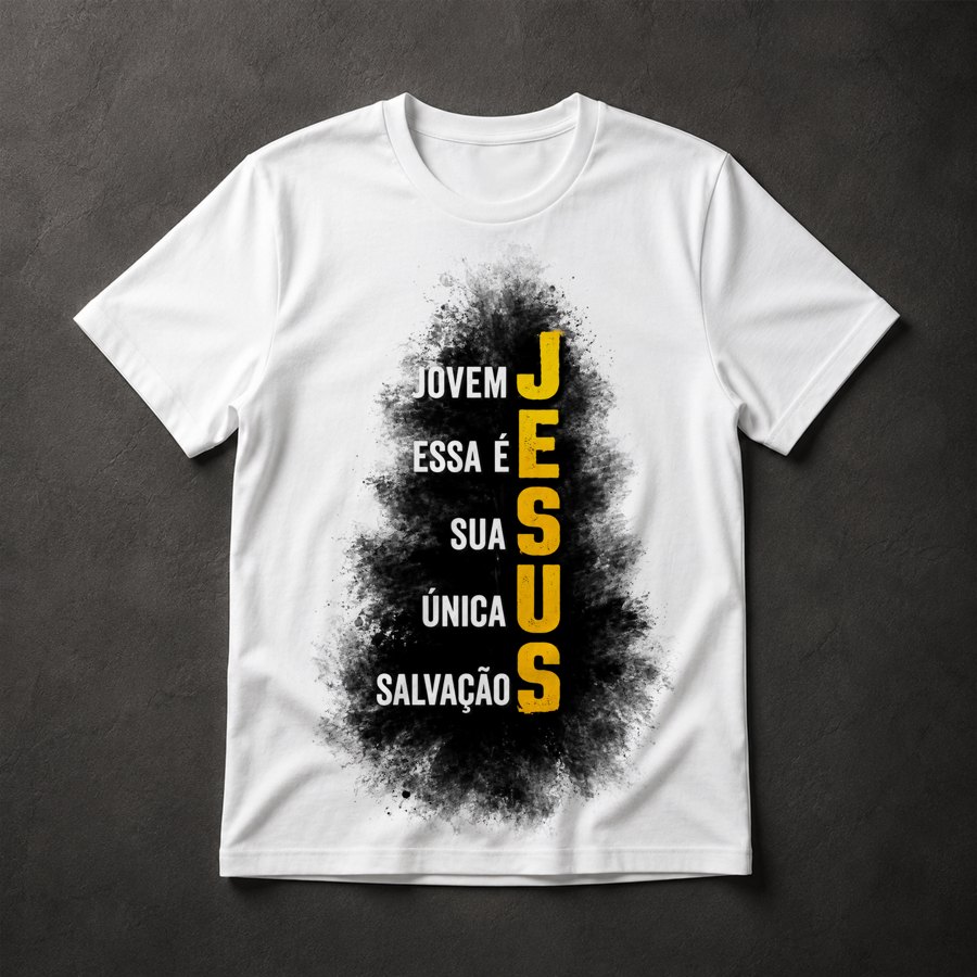 Camiseta Jesus Salvação