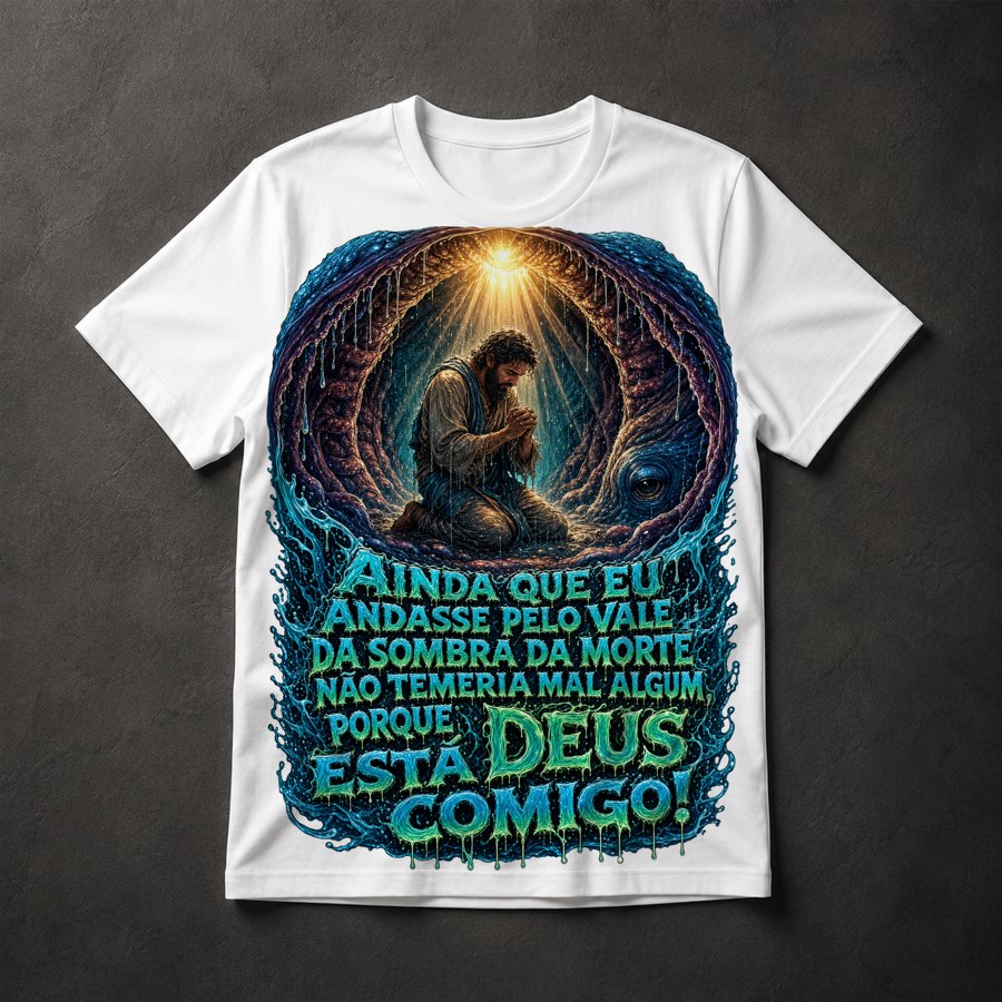 Camiseta Jonas na Baleia