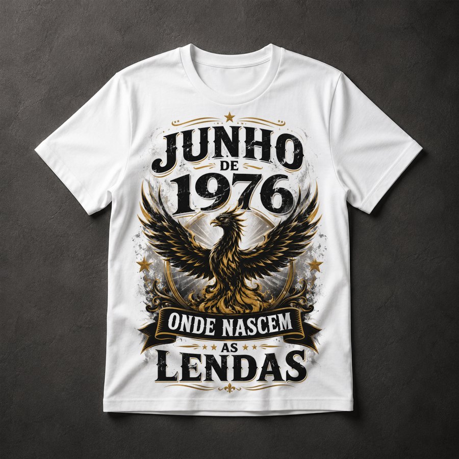 Camiseta Junho 1976 Lendas