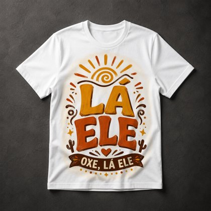 Camiseta Lá Ele Nordeste