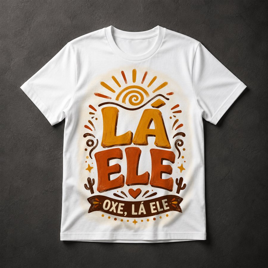 Camiseta Lá Ele Nordeste