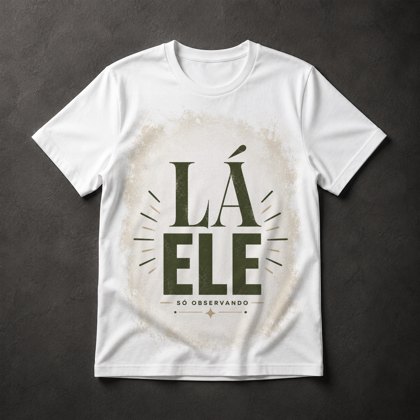 Camiseta Lá Ele Observando