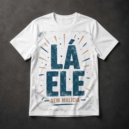 Camiseta Lá Ele Sem Malícia