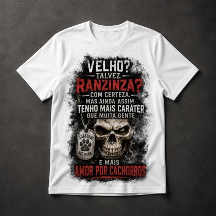Camiseta cachorro lealdade
