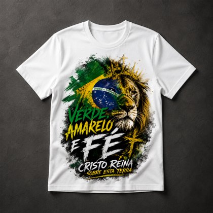 Camiseta Fé Patriótica