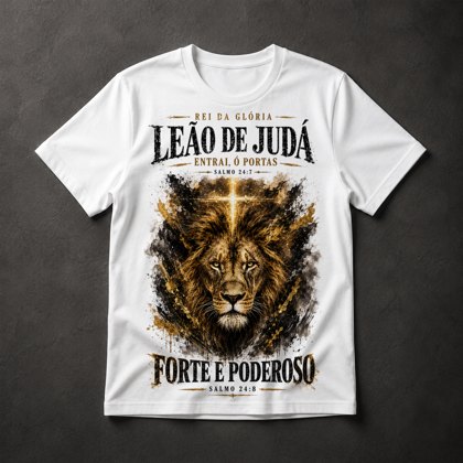 Camiseta Leão de Judá