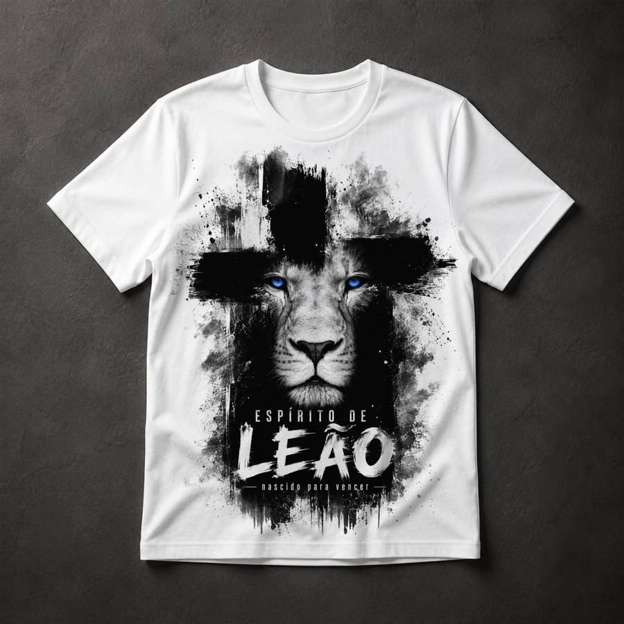 Camiseta Leão Cristão