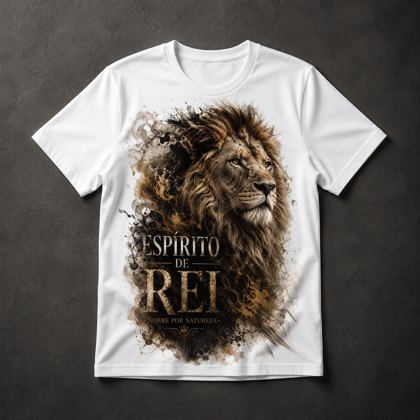 Camiseta Leão Realeza