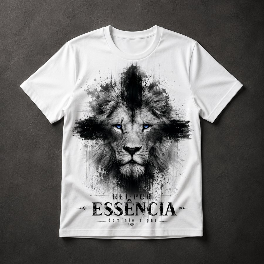 Camiseta Leão Fé