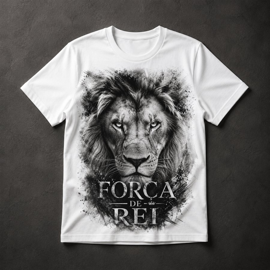 Camiseta Leão Força
