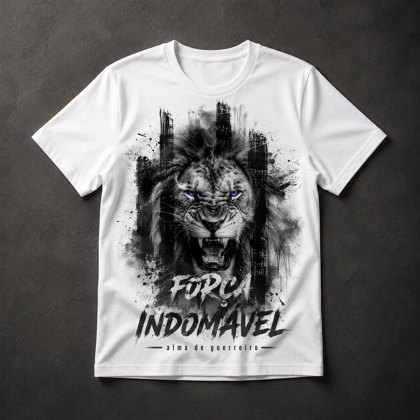 Camiseta Leão Guerreiro