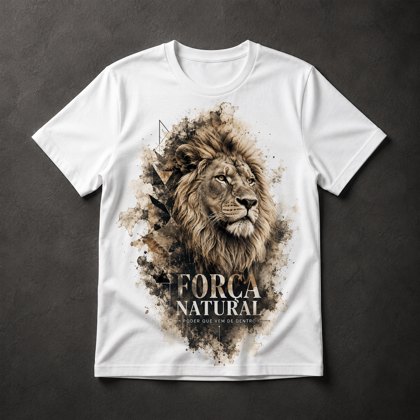 Camiseta Leão Força