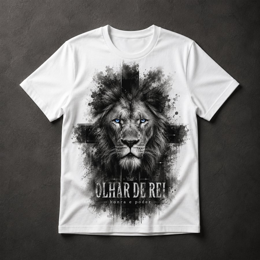 Camiseta Leão Rei