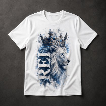 Camiseta Leão Rei