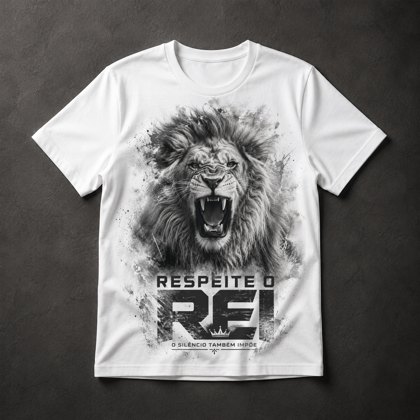 Camiseta Leão Rei