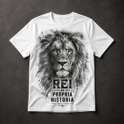 Camiseta Leão Rei