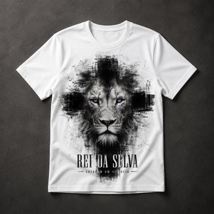 Camiseta Leão Motivacional