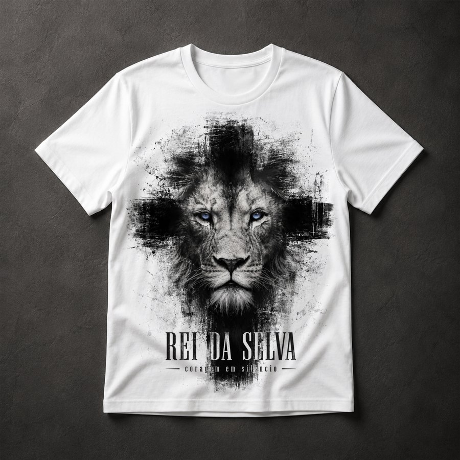 Camiseta Leão Motivacional