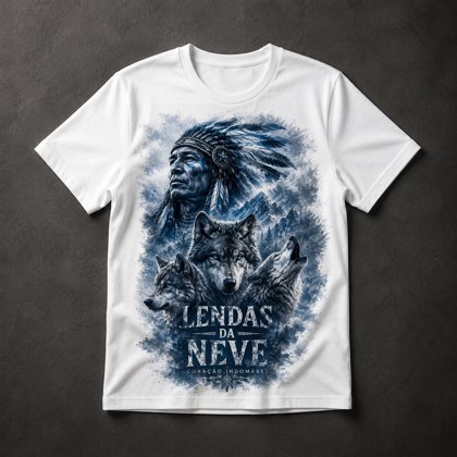 Camiseta Indígena Lobos