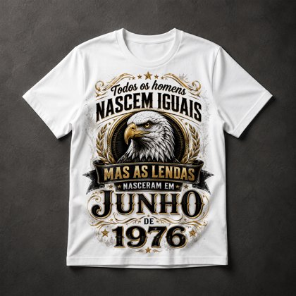 Camiseta Lendas Junho 1976