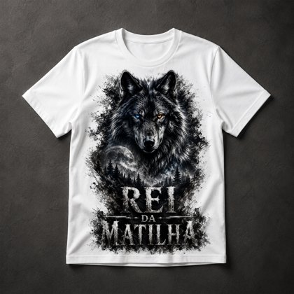 Camiseta Lobo Rei da Matilha