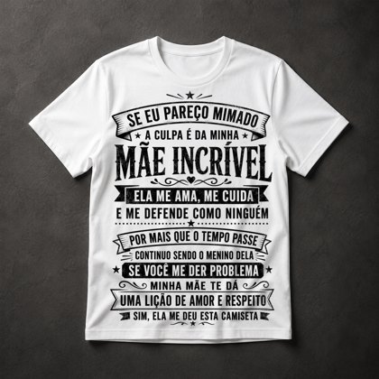 Camiseta Mãe Incrível