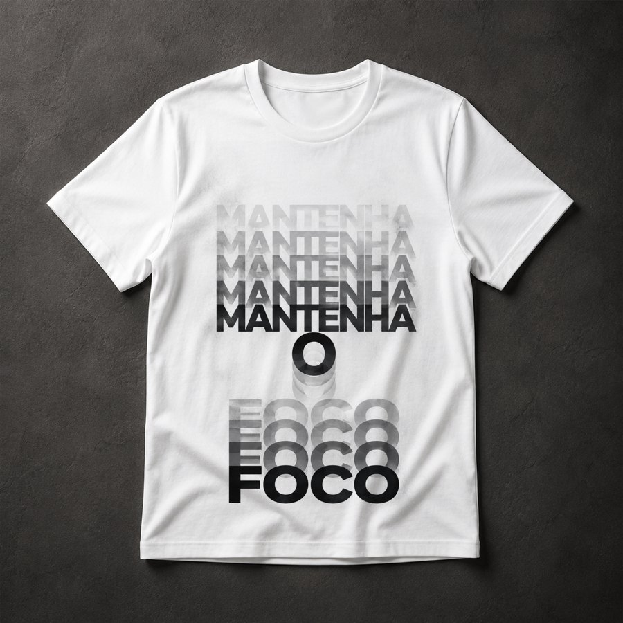 Camiseta Mantenha o Foco