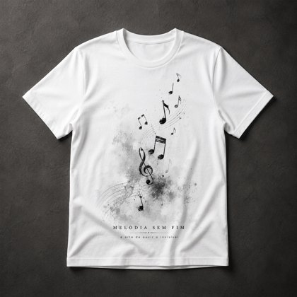 Camiseta música arte