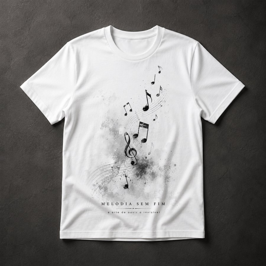 Camiseta música arte