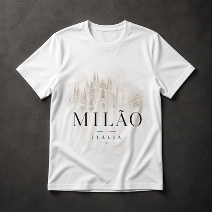Camiseta Milão Itália