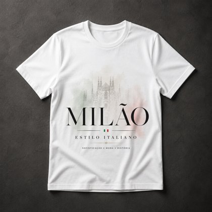 Camiseta Milão Itália