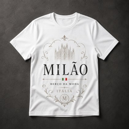 Camiseta Milão Itália