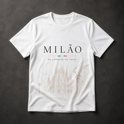 Camiseta Milão Itália