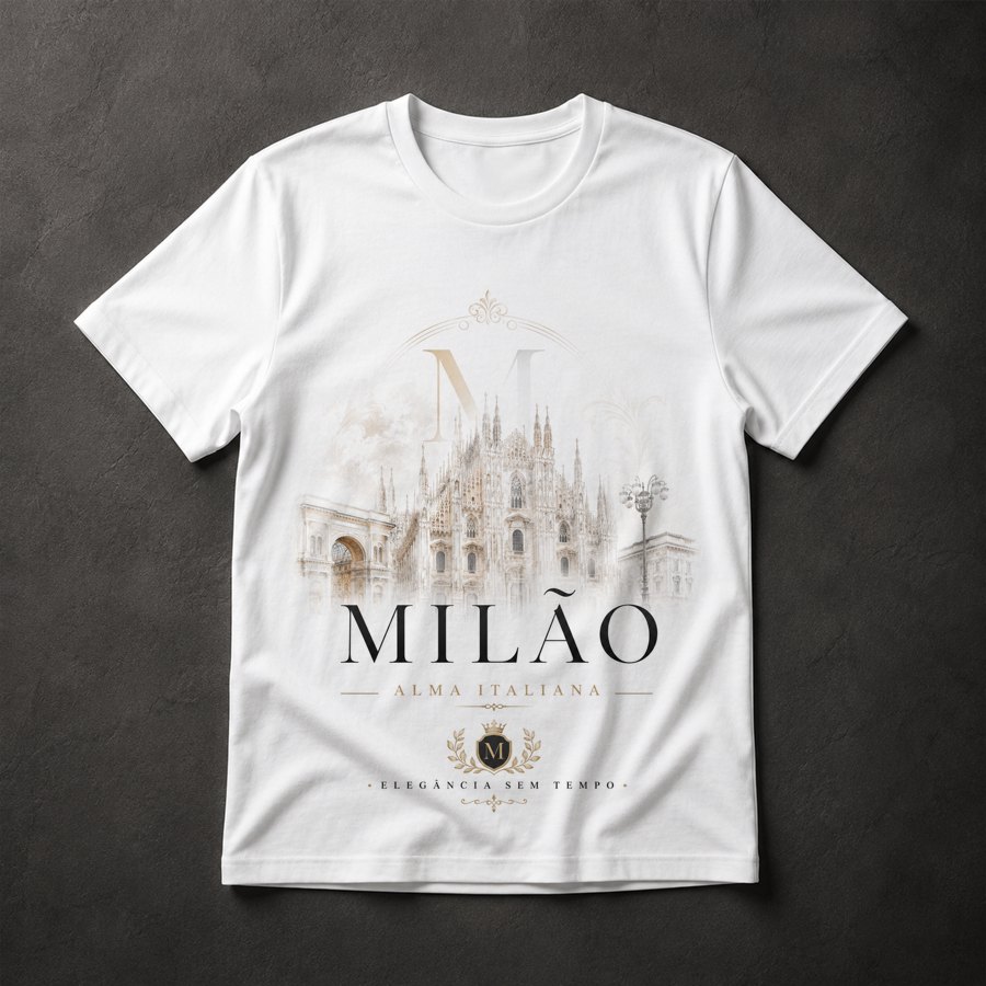 Camiseta Milão Itália