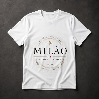 Camiseta Milão Moda
