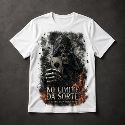 Camiseta Morte Carta Baralho