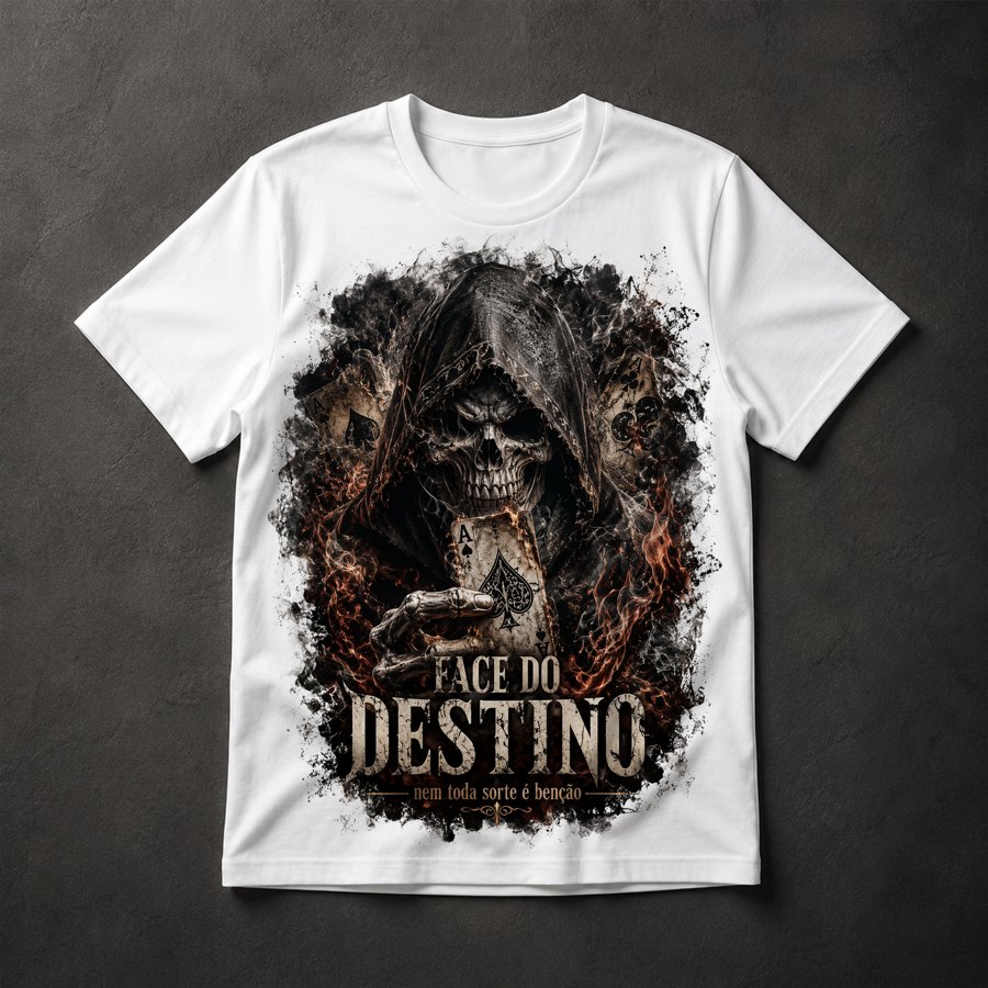 Camiseta Caveira Dark