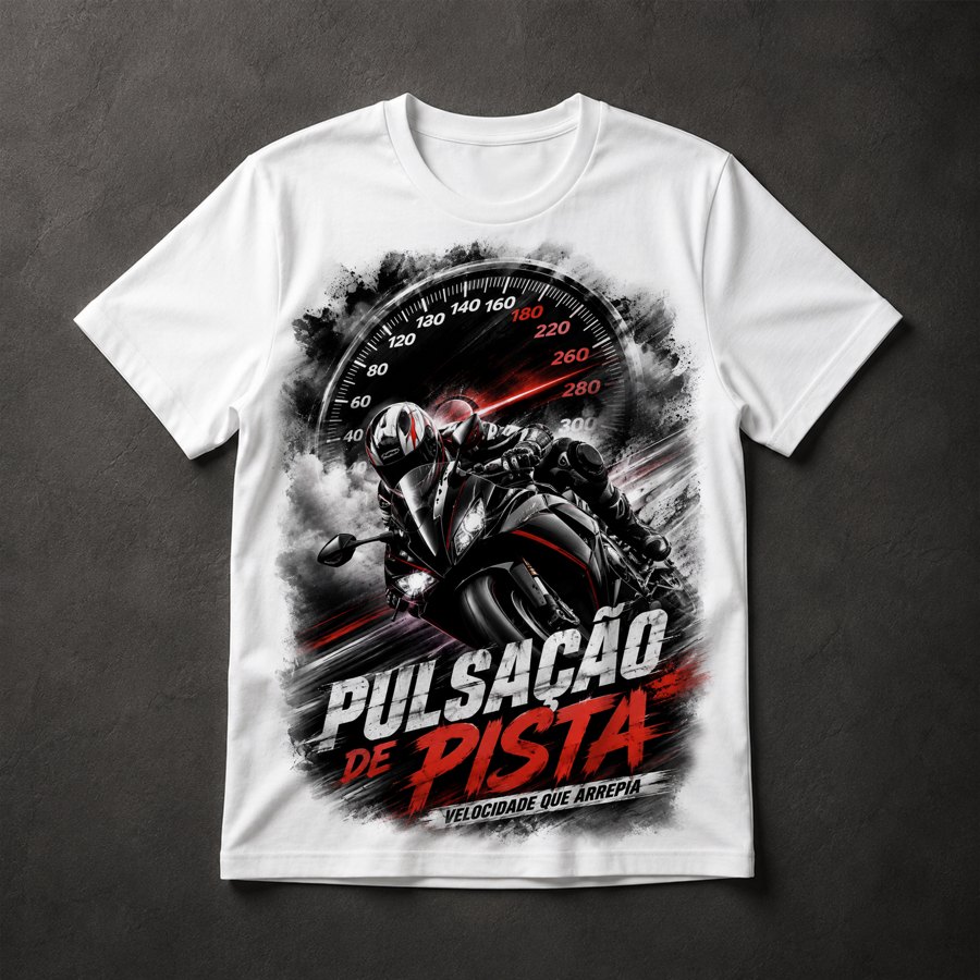 Camiseta Moto Velocidade