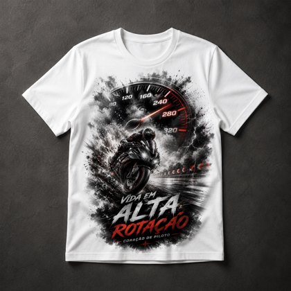 Camiseta Motociclismo Velocidade