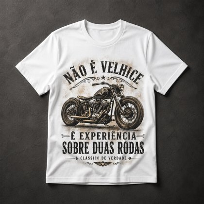 Camiseta motociclismo vintage