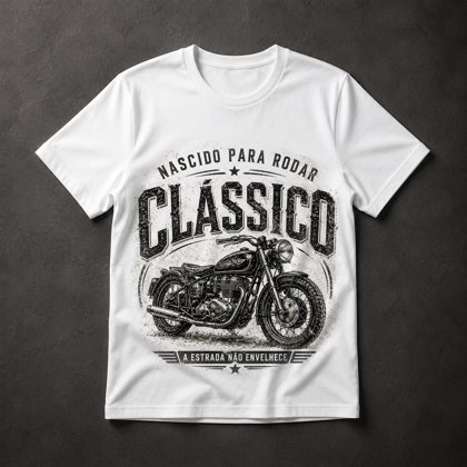 Camiseta Moto Vintage